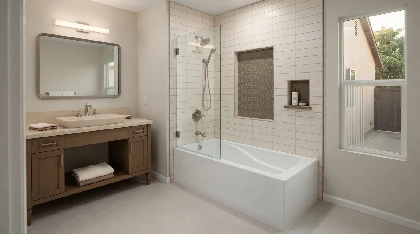 Shower To Tub