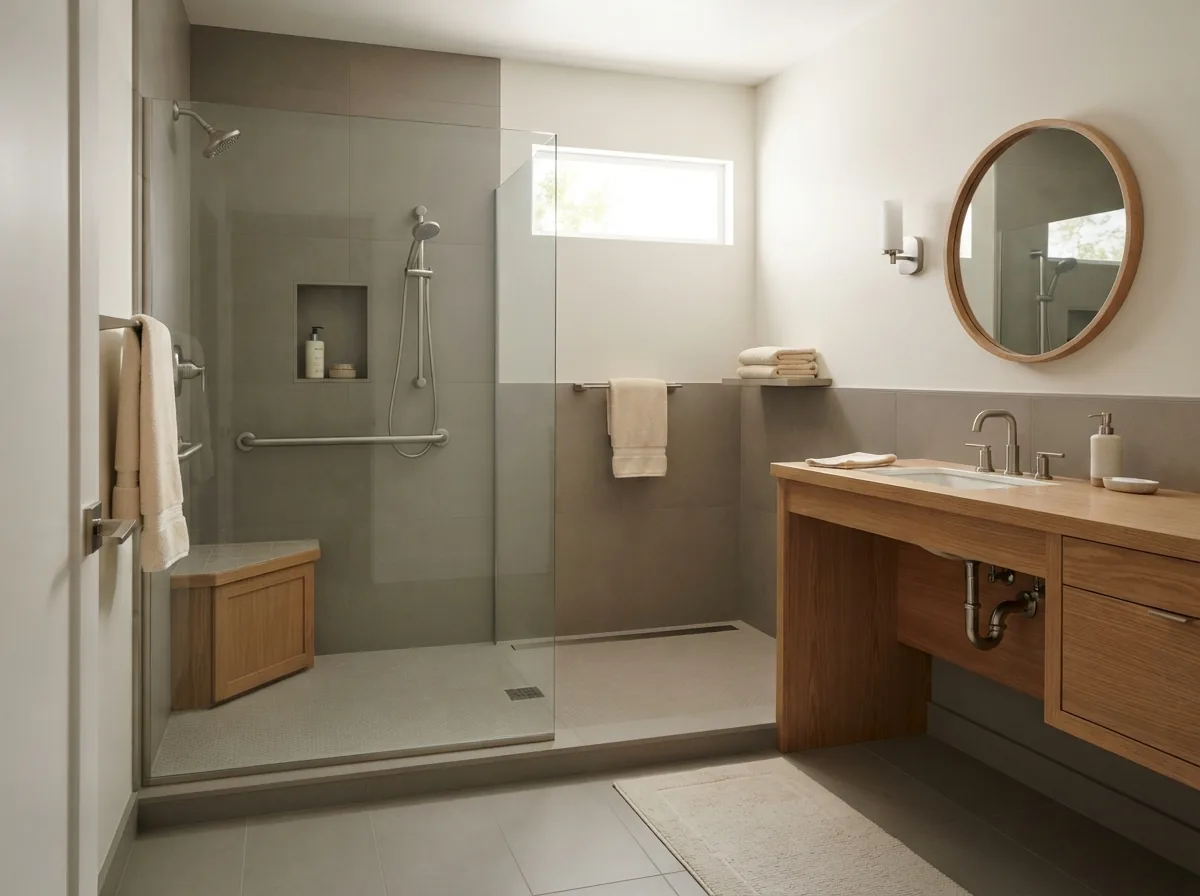 Accessibility & Low-Threshold Showers