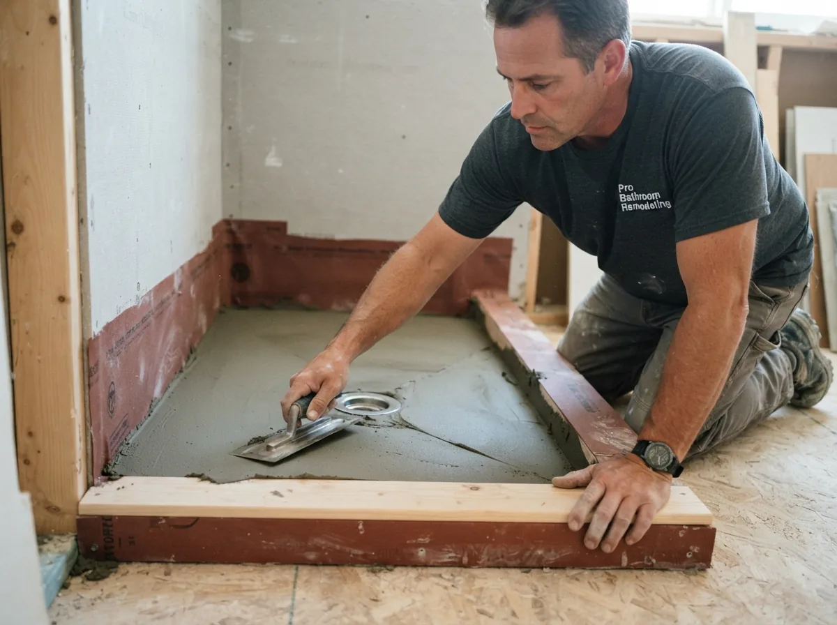 Shower Pan & Base Replacement