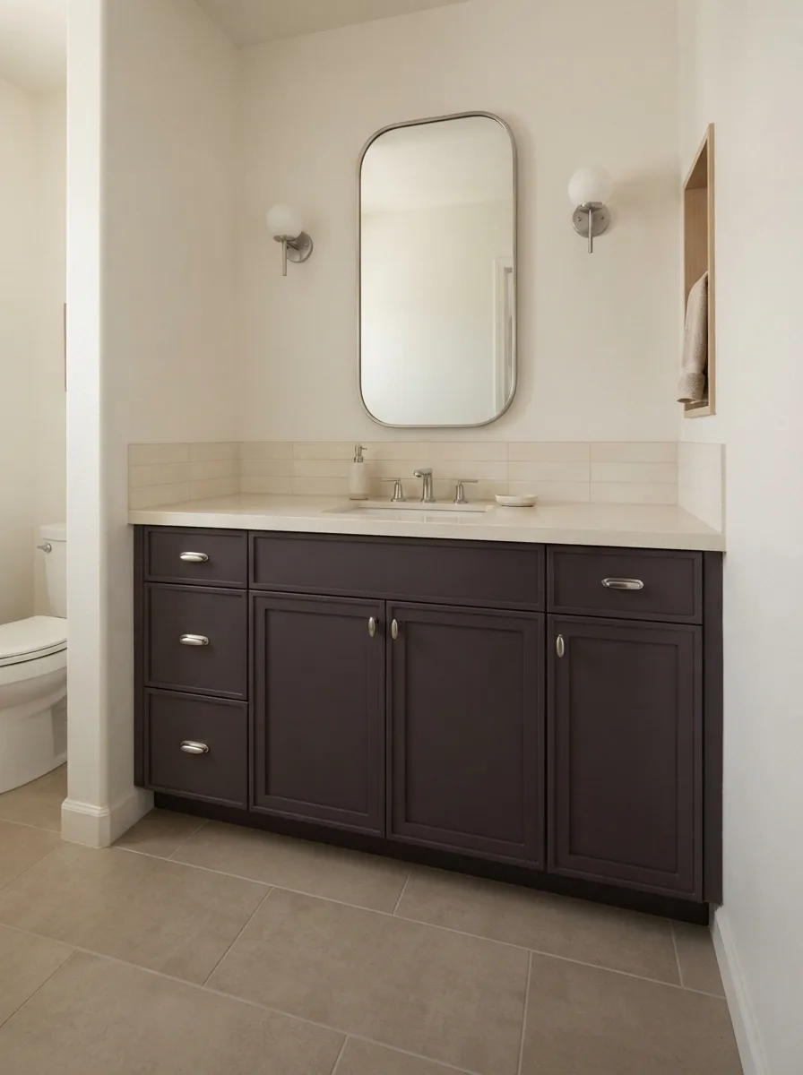 Bathroom vanity installation final CTA