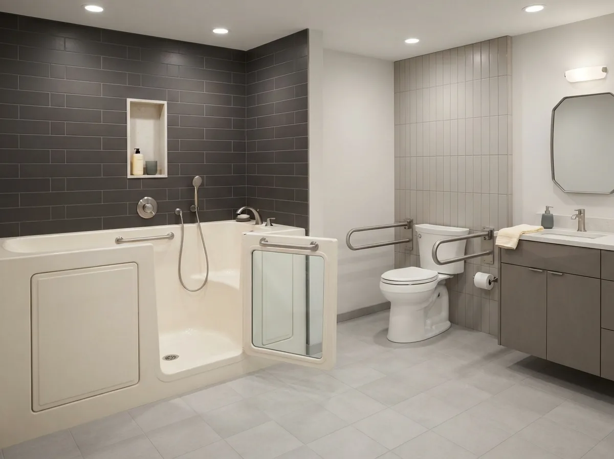 Wheelchair Accessible Walk-In Tubs