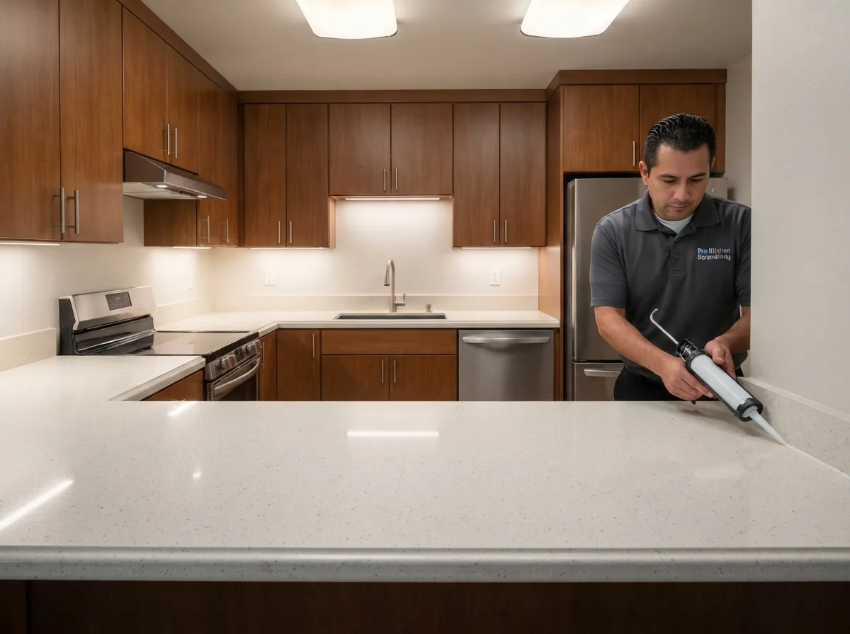 New Kitchen Countertop Installation