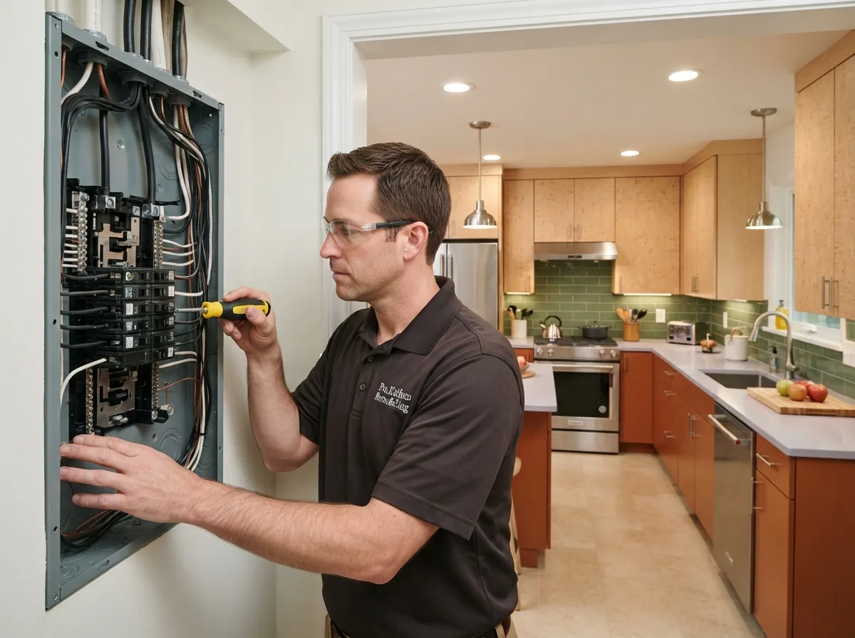 Kitchen Lighting Circuit & Electrical Work
