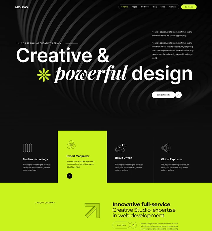 Landing Page